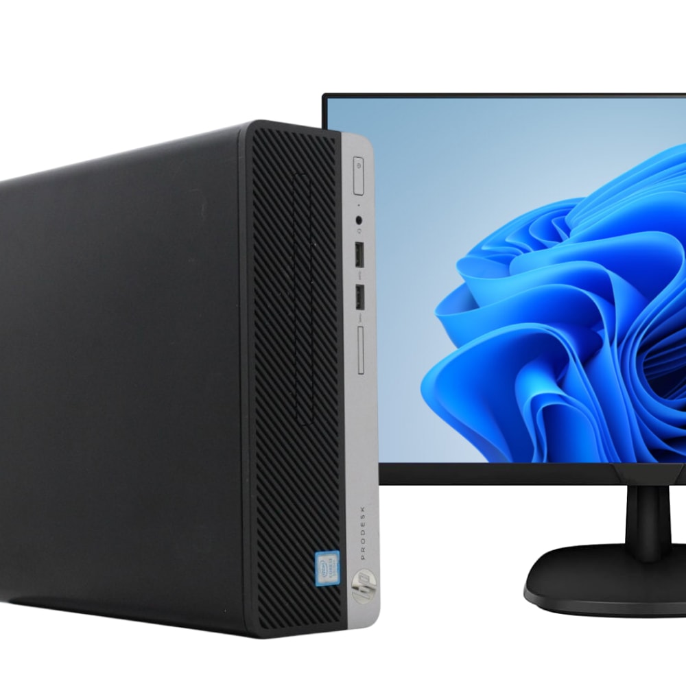 HP ProDesk 400 G5 SFF 液晶セット 21.5インチ液晶 PHILIPS 223V7Q Windows11 64bit Core i5 8500 メモリー8GB 高速SSD256GB DVDマルチ デスクトップパソコン【中古】【30日保証】1234129