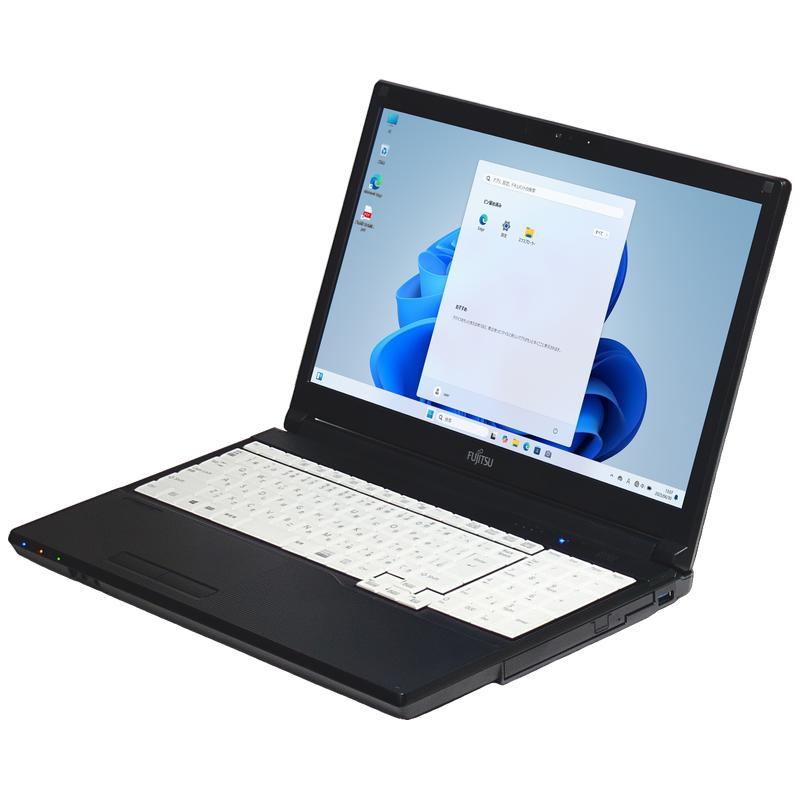 富士通 LIFEBOOK A5510/FX Windows11 64bit Core i5 10210U メモリー8GB 高速SSD256GB 無線LAN DVDマルチ WEBカメラ HDMI テンキー A4サイズ ノートパソコン【中古】【1週間保証】20006257
