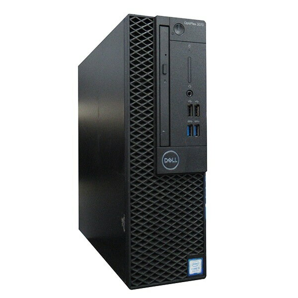 DELL OPTIPLEX 3070 SFF 単体 Windows11 64bit HDMI Core i5 9500 メモリー8GB 高速SSD128GB M.2-SATA +HDD500GB DVDマルチ デスクトップパソコン【中古】【1週間保証】1234282