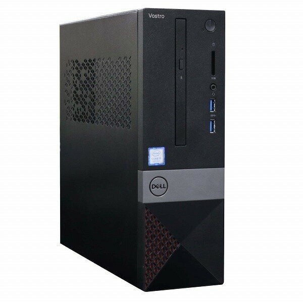 DELL Vostro 3470 単体 Windows11 64bit Core i7 8700 メモリー8GB 高速SSD256GB M.2-SATA +HDD1TB 無線LAN DVDマルチ デスクトップパソコン【中古】【30日保証】1242701