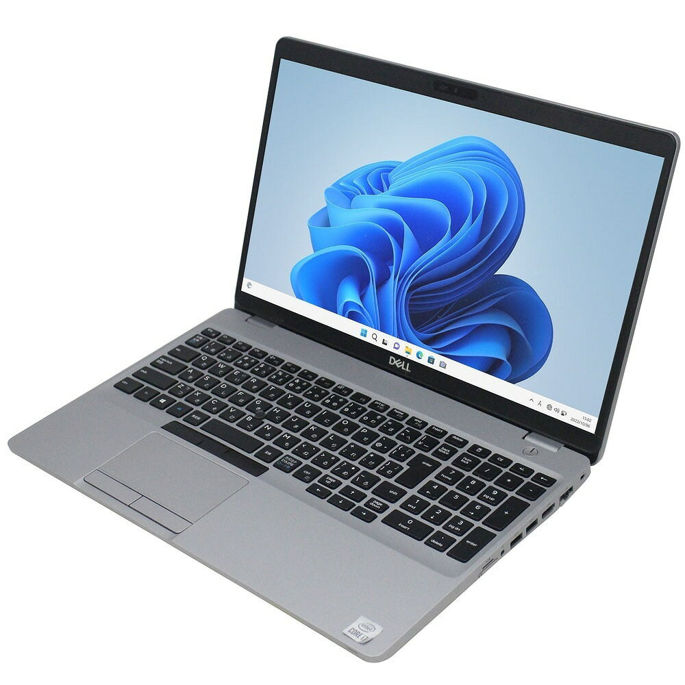 DELL LATITUDE 5510 Windows11 64bit WEBカメラ HDMI テンキー Core i7 10610U メモリー8GB 高速SSD256GB 無線LAN A4サイズ フルHD液晶 ノートパソコン【中古】【30日保証】1707928
