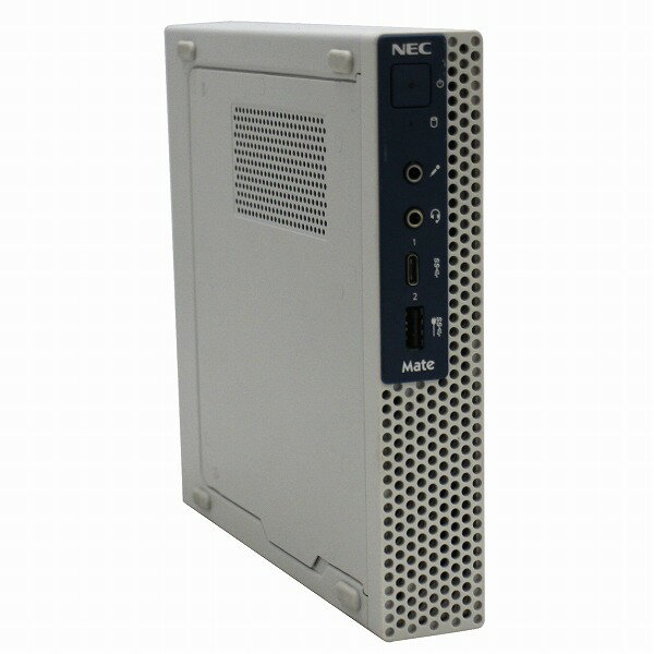NEC Mate J MC-6 超小型デスク 単体 Windows11 64bit HDMI Core i5 9500T メモリー8GB 高速SSD256GB デスクトップパソコン【中古】【1週間保証】1234592