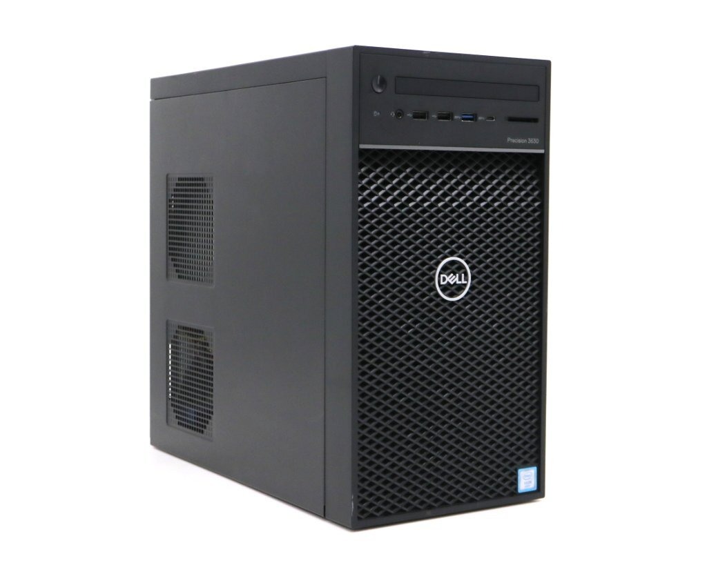 DELL Precision 3630 Tower 単体 Windows11 64bit Quadro P2000 Core i7 8700 メモリー16GB 高速SSD256GB（M.2-SATA）+HDD500GB DVDマルチ デスクトップパソコン【中古】【1週間保証】1242731