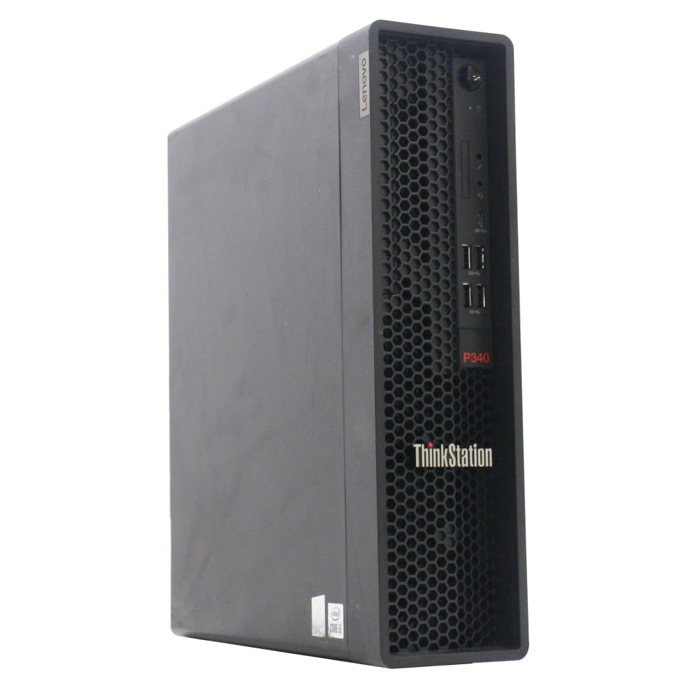lenovo ThinkStation P340 単体 Windows11 64bit Core i7 10700 メモリー16GB 高速SSD256GB（M.2-NVMe）+HDD1TB DVDマルチ デスクトップパソコン【中古】【30日保証】1213218