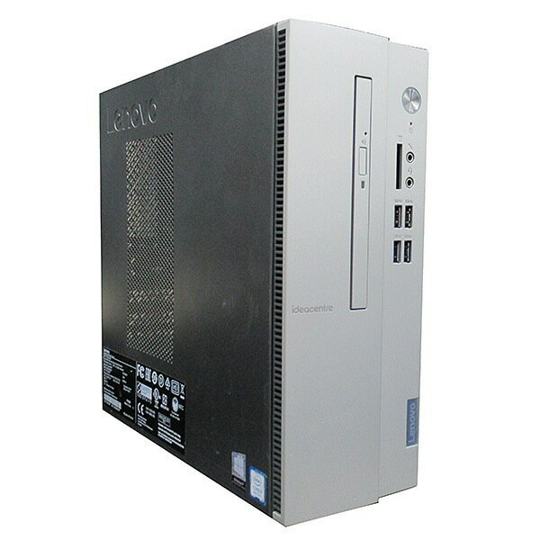 lenovo Ideacentre 510S-07ICB 単体 Windows11 64bit HDMI Core i5 8400 メモリー8GB 高速SSD256GB 無線LAN DVDマルチ デスクトップパソコン【中古】【1週間保証】1234733