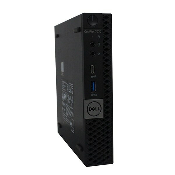 DELL OPTIPLEX 7070 Micro 超小型デスク 単体 Windows11 64bit Core i7 9700T メモリー16GB 高速SSD512GB デスクトップパソコン【中古】【1週間保証】1234803