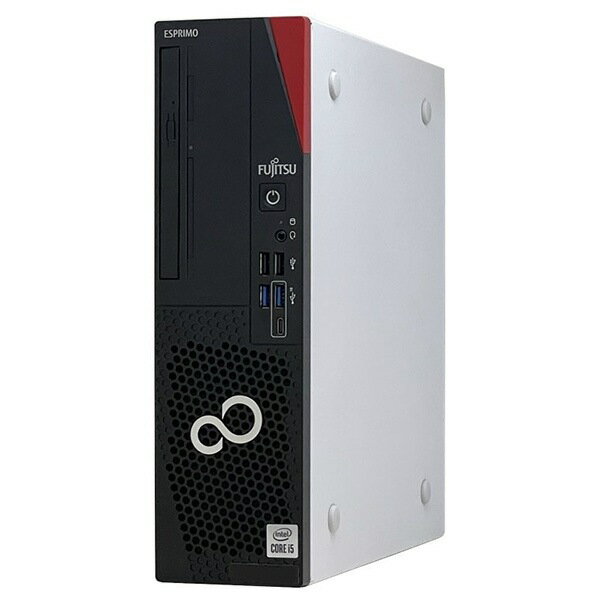 富士通 ESPRIMO D7010/E 単体 Windows11 64bit Core i5 10500 メモリー16GB 高速SSD256GB 2.5インチ +HDD500GB DVDマルチ デスクトップパソコン【中古】【1週間保証】1234808