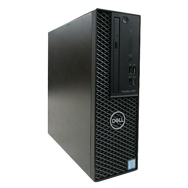 DELL Precision Tower 3430 SFF 単体 Xeon E-2146G Windows11 64bit メモリー8GB 高速SSD512GB DVDマルチ デスクトップパソコン【中古】【1週間保証】1234820