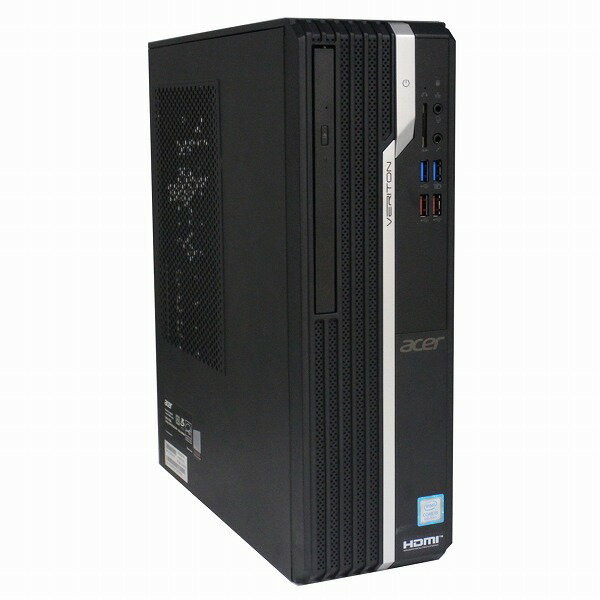 acer VERITON X2660G 単体 Windows11 64bit Core i5 8400 メモリー8GB 高速SSD256GB DVDマルチ デスクトップパソコン【中古】【30日保証】1242791