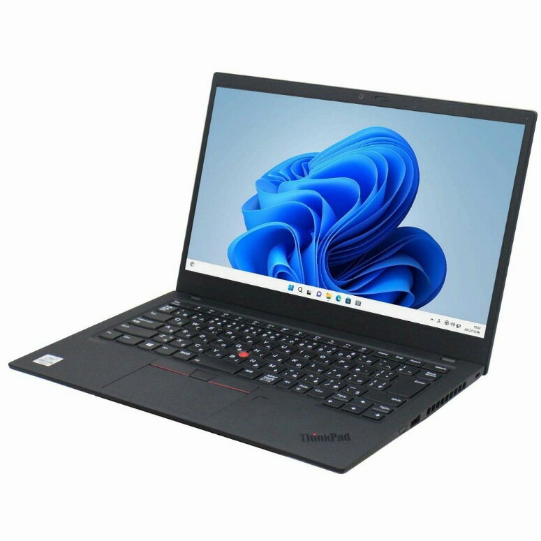 lenovo ThinkPad X1 Carbon Gen8 Windows11 64bit WEBカメラ HDMI Core i7 10510U メモリー16GB 高速SSD256GB 無線LAN A4サイズ フルHD液晶 ノートパソコン【中古】【1週間保証】1752895