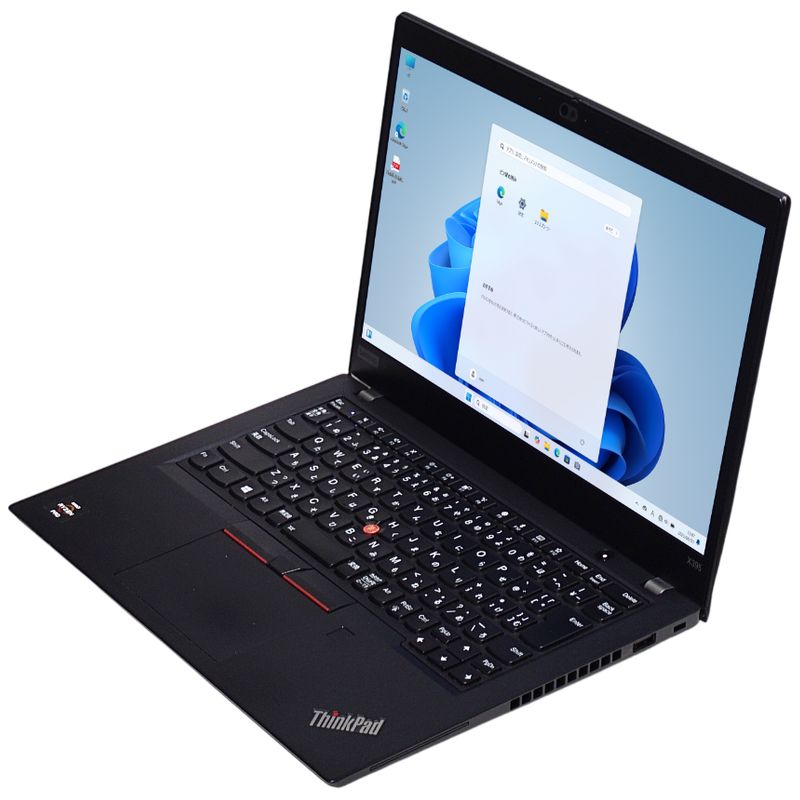 lenovo ThinkPad X395 Windows11 64bit Ryzen5Pro 3500U メモリー8GB 高速SSD512GB 無線LAN WEBカメラ HDMI B5サイズ モバイル フルHD液晶 ノートパソコン【中古】【1週間保証】20006775