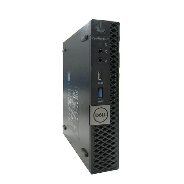 DELL OPTIPLEX 5070 Micro 超小型デスク 単体 Windows11 64bit Core i7 8700T メモリー8GB 高速SSD256GB デスクトップパソコン【中古】【1週間保証】1234871