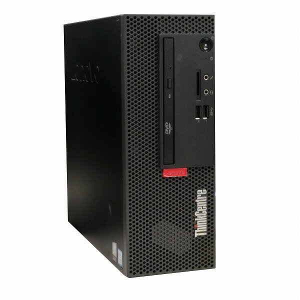 lenovo ThinkCentre M720e 単体 Windows11 64bit Core i3 8100 メモリー8GB 高速SSD128GB DVDマルチ デスクトップパソコン【中古】【1週間保証】1235011