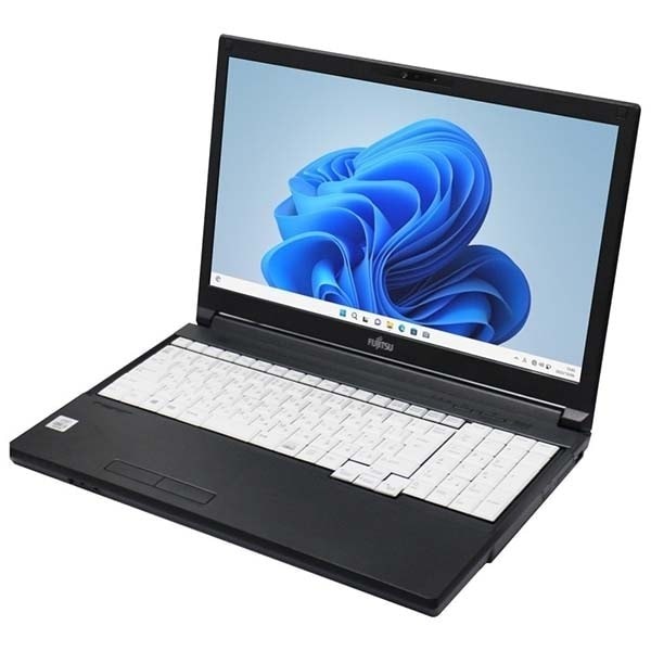 富士通 LIFEBOOK A5510/FX Windows11 64bit WEBカメラ テンキー Core i5 10210U メモリー8GB 高速SSD256GB 無線LAN DVDマルチ A4サイズ ノートパソコン【中古】【1週間保証】20021328
