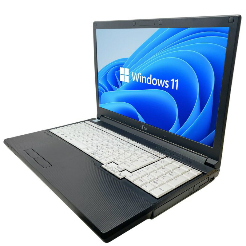 富士通 LIFEBOOK A748/V Windows11 64bit テンキー Core i5 8350U メモリー8GB 高速SSD240GB DVDマルチ A4サイズ ノートパソコン【中古】【1週間保証】4020579