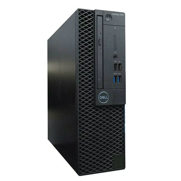 DELL OPTIPLEX 3060 SFF 単体 Windows11 64bit Core i5 8500 メモリー8GB 高速SSD256GB DVDマルチ デスクトップパソコン【中古】【1週間保証】4020606