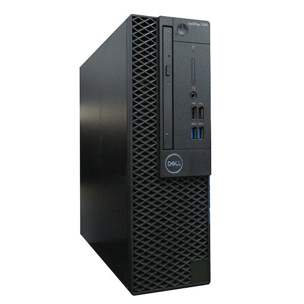 DELL OPTIPLEX 3060 SFF 単体 Windows11 64bit HDMI Core i3 8100 メモリー8GB 高速SSD256GB DVDマルチ デスクトップパソコン【中古】【1週間保証】1235025
