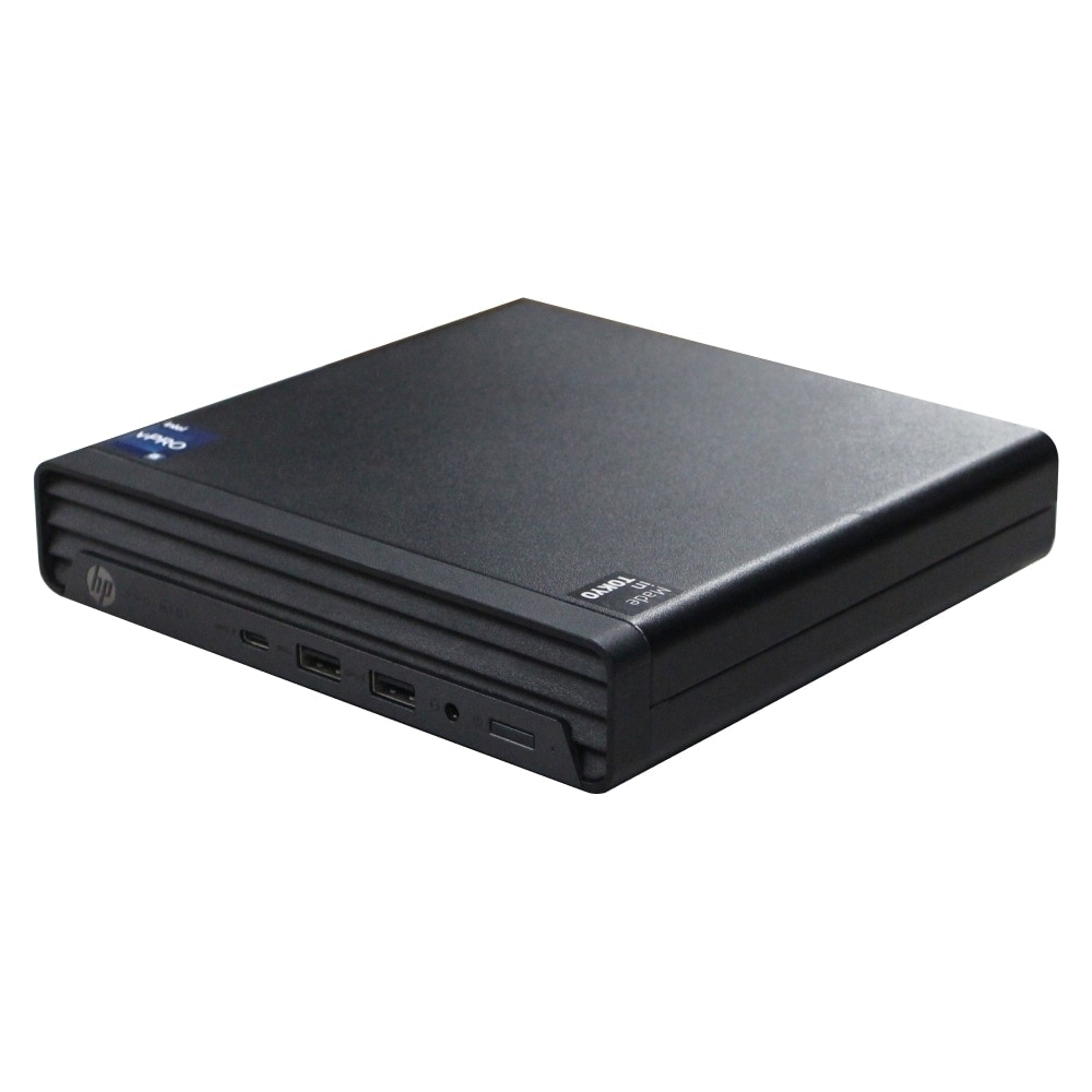 HP ProMini 400 G9 超小型デスク 単体 Windows11 64bit HDMI Core i5 12500T メモリー16GB 高速SSD512GB 無線LAN デスクトップパソコン【中古】【1週間保証】1235081