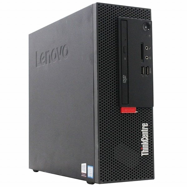 lenovo ThinkCentre M720e 単体 Windows11 64bit Core i3 8100 メモリー8GB 高速SSD128GB DVDマルチ デスクトップパソコン【中古】【1週間保証】1242896