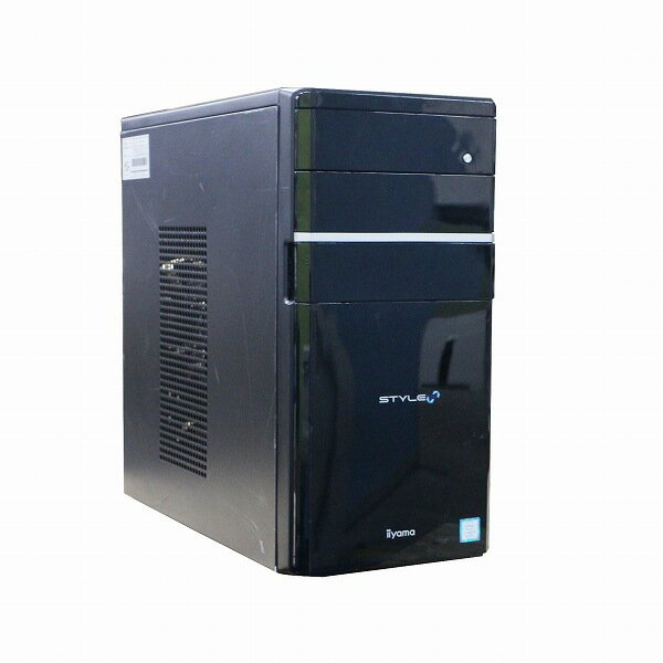 iiyama STYLE∞ biz-M 単体 Windows11 64bit Geforce GTX1060 6GB HDMI Core i7 8700K メモリー16GB 高速SSD480GB DVDマルチ デスクトップパソコン【中古】【1週間保証】1242917