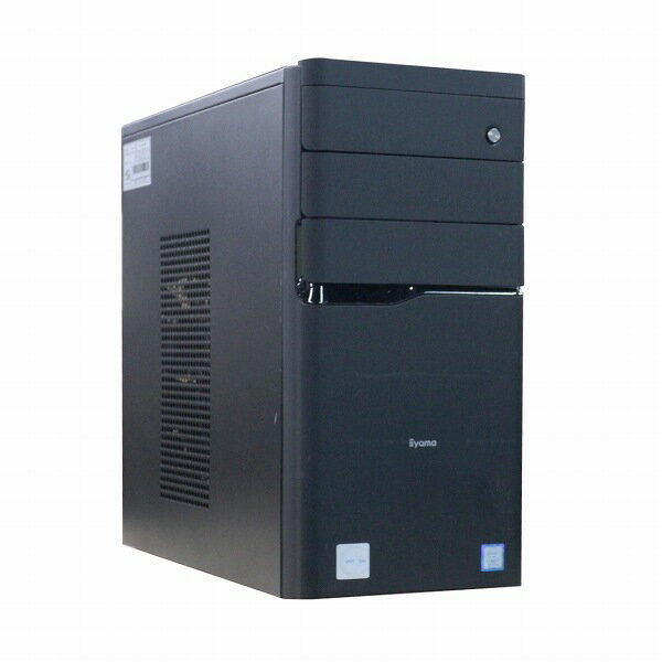 iiyama STYLE∞ biz-M 単体 Windows11 64bit Geforce GTX 1060 3GB HDMI Core i7 8700K メモリー16GB 高速SSD480GB DVDマルチ デスクトップパソコン【中古】【1週間保証】1242918