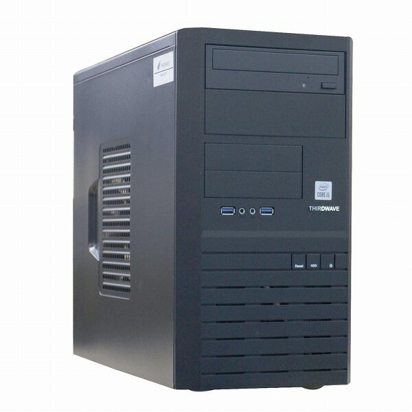 THIRDWAVE Magnate IM 単体 Windows11 64bit Geforce GTX1650 HDMI Core i5 10400 メモリー16GB 高速SSD500GB M.2-NVMe +HDD4TB DVDマルチ デスクトップパソコン【中古】【1週間保証】1242921
