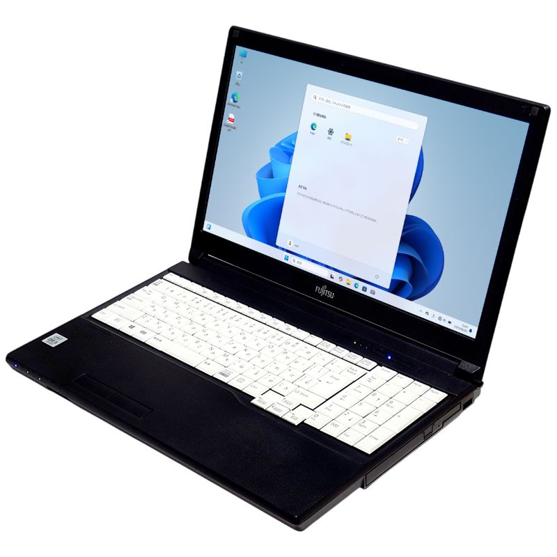 富士通 LIFEBOOK A5510/D Windows11 64bit Core i3 10110U メモリー16GB 高速SSD256GB 無線LAN DVDマルチ HDMI テンキー A4サイズ ノートパソコン【中古】【1週間保証】20006897