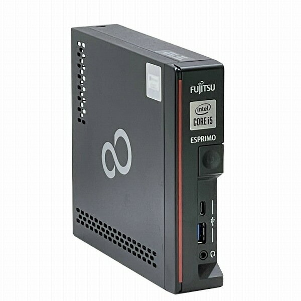 富士通 ESPRIMO G5011/GX 超小型デスク 単体 Windows11 64bit HDMI Core i5 10500T メモリー16GB 高速SSD256GB 無線LAN デスクトップパソコン【中古】【1週間保証】20021457