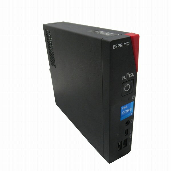 富士通 ESPRIMO G6012/KX 超小型デスク 単体 Windows11 64bit HDMI Core i5 12500T メモリー8GB 高速SSD256GB 無線LAN デスクトップパソコン【中古】【1週間保証】20021460