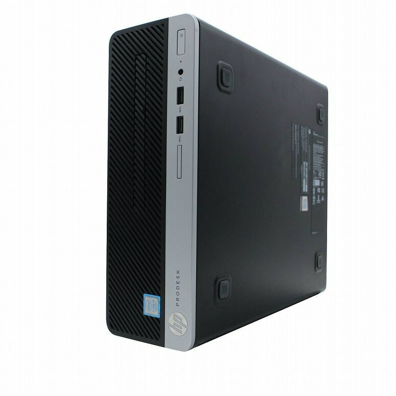 HP ProDesk 400 G6 SFF 単体 Windows11 64bit Core i3 9100 メモリー8GB 高速SSD250GB デスクトップパソコン【中古】【1週間保証】4020609