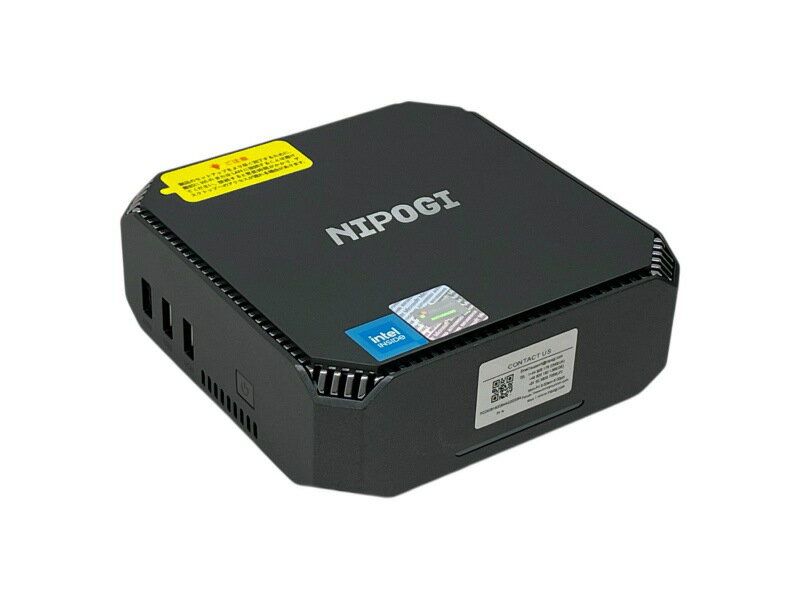 NiPoGi AK2PLUS 単体 Windows11 64bit メモリー16GB 高速SSD512GB 無線LAN intel N100 デスクトップパソコン【中古】【1週間保証】4020625