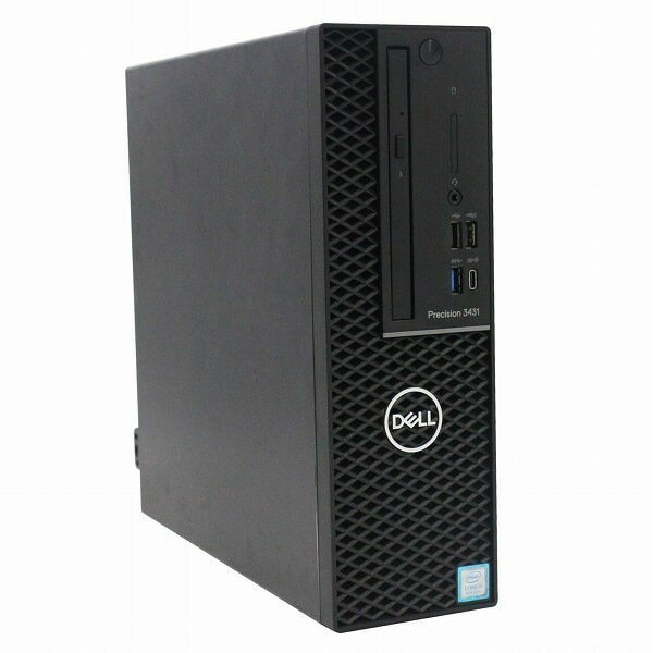 DELL PRECISION 3431 SFF 単体 Xeon E-2224 Windows11 64bit Geforce Quadro P620 メモリー16GB 高速SSD250GB DVDマルチ デスクトップパソコン【中古】【1週間保証】4020643