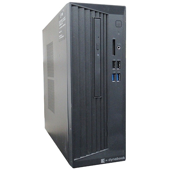 東芝 dyna Desk DT100/R 単体 Windows11 64bit HDMI Core i5 8500 メモリー8GB 高速SSD250GB DVDマルチ デスクトップパソコン【中古】【1週間保証】1235317