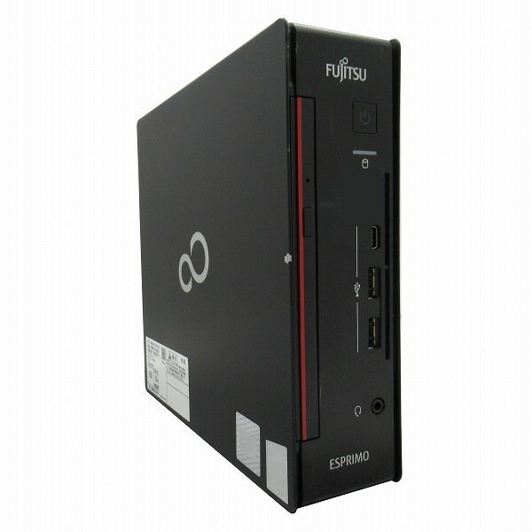 Rakuten - 富士通 ESPRIMO Q7010/E 超小型デスク 単体 Windows11 64bit Core i5 10500T メモリー16GB 高速SSD256GB DVDマルチ デスクトップパソコン【中古】【1週間保証】1235390