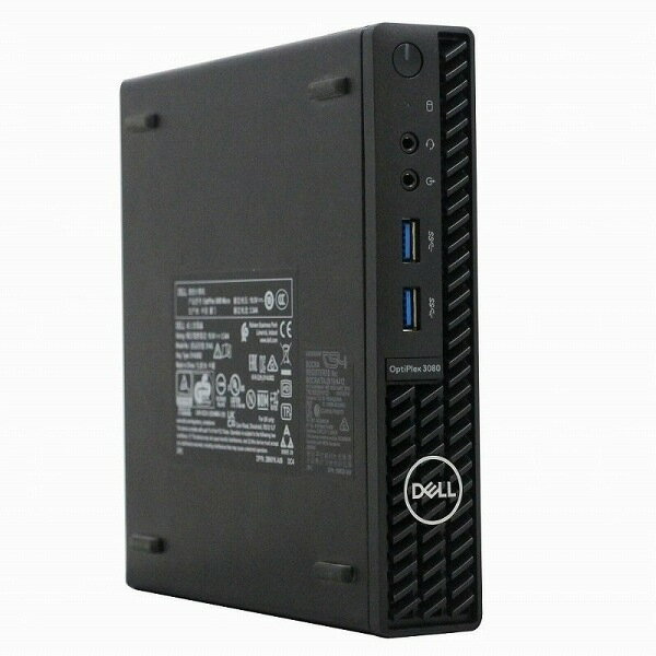 DELL OPTIPLEX 3080 Micro 単体 Windows11 64bit Core i5 10500T メモリー16GB 高速SSD500GB デスクトップパソコン【中古】【1週間保証】4020872