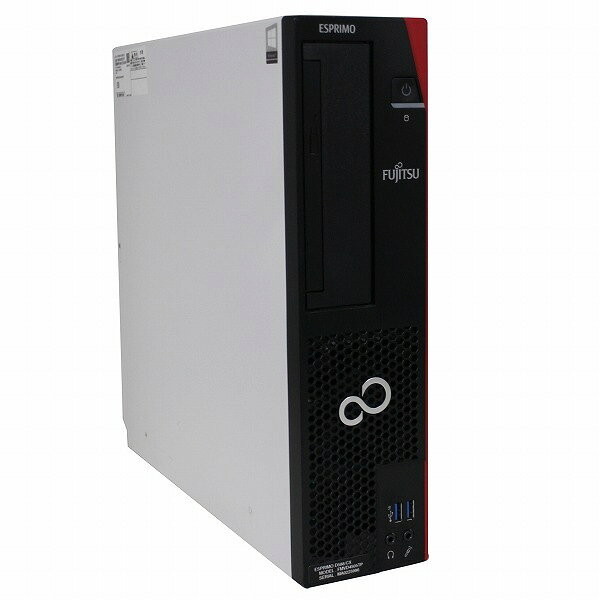 富士通 D5010/E 単体 Windows11 64bit Core i3 10100 メモリー8GB 高速SSD256GB デスクトップパソコン【中古】【30日保証】1235571