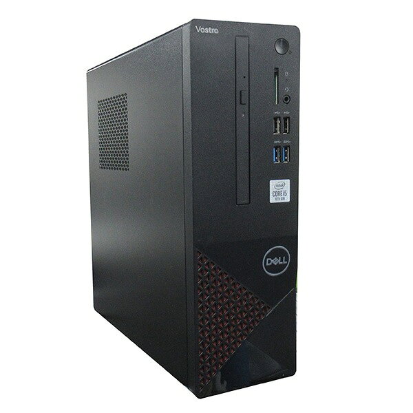 【製品名】 DELL VOSTRO 3681 （1243121）【CPU】Core i5 10400 2.90GHz 【メモリー】16GB 【SSD】256GB 【出荷時OS】Windows 11 Home [MARライセンス利用]要アクティベーション（ライセンス認証についてはこちら） 【ドライブ】DVDマルチ 【USBポート】×8 【LANポート】あり 【ワイヤレスLAN】あり 【接続ピン】D-Sub 15ピン、HDMI 【付属品】電源ケーブル 【程度】中古品の為、使用感・傷はあります。※Windows11に初期化可能。※マイクロソフトMARプログラムにより再生されています。※SSDはM.2-NVMeを使用しています。※USBポート8箇所のうち、4箇所が3.0端子です。※ワイヤレスLAN搭載。※Bluetooth搭載。※HDMI端子搭載※筐体にキズがあります。☆☆お買得価格！！ Windows 11 Home 64bit 搭載の単体PC☆☆Windows 11 Home 64bit 搭載のPCがお求め易い価格で登場です。当社の商品は、マイクロソフトの正規ライセンス品です。安心してお買い求めいただけます。※説明書等は付属しません。※パソコンに付属する消耗品類(バッテリー/内蔵電池等)及びOSやソフトウェアに起因する動作不良は保証対象外です。※代引き発送の場合、13時までご注文いただきますと即日発送が可能です。※銀行振込のお客様は入金確認後に発送いたします。※13時以降は翌日受付扱い・金曜日の13時以降は翌週営業日受付扱いとなります。（代引き・銀振ともに）※定休日：土・日・祝日