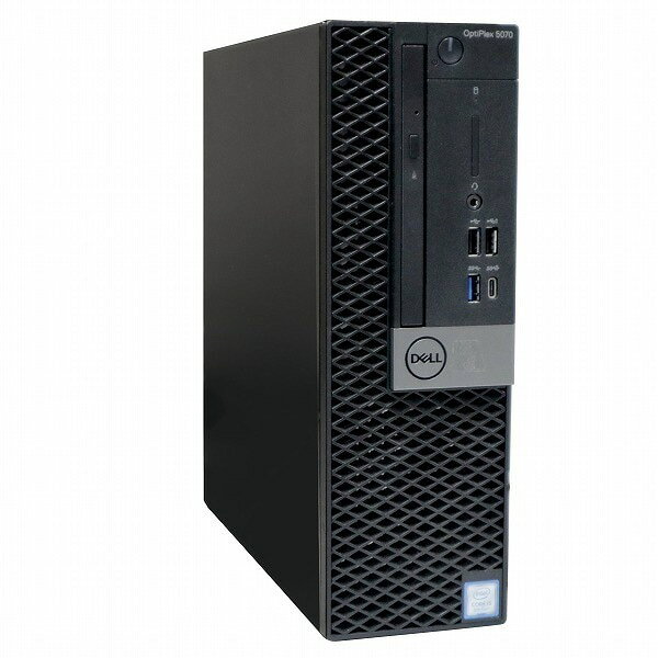 【製品名】 DELL OPTIPLEX 5070　SFF （1243241）【CPU】Core i7 9700 3.00GHz 【メモリー】8GB 【SSD】256GB 【出荷時OS】Windows 11 Home [MARライセンス利用]要アクティベーション（ライセンス認証についてはこちら） 【ドライブ】DVDマルチ 【USBポート】×9 【LANポート】あり 【ワイヤレスLAN】なし 【接続ピン】D-Sub、DisplayPort 【付属品】電源ケーブル 【程度】中古品の為、使用感・傷はあります。※Windows11に初期化可能。※マイクロソフトMARプログラムにより再生されています。※プライマリにSSD256GB（M.2-NVMe）とセカンダリにHDD1TBを搭載しています。※USBポート9箇所のうち、5箇所が3.0端子です。※Type-C端子×1搭載。※Display Port端子×2搭載。※筐体にキズがあります。☆☆お買得価格！！ Windows 11 Home 64bit 搭載の単体PC☆☆Windows 11 Home 64bit 搭載のPCがお求め易い価格で登場です。当社の商品は、マイクロソフトの正規ライセンス品です。安心してお買い求めいただけます。※説明書等は付属しません。※パソコンに付属する消耗品類(バッテリー/内蔵電池等)及びOSやソフトウェアに起因する動作不良は保証対象外です。※代引き発送の場合、13時までご注文いただきますと即日発送が可能です。※銀行振込のお客様は入金確認後に発送いたします。※13時以降は翌日受付扱い・金曜日の13時以降は翌週営業日受付扱いとなります。（代引き・銀振ともに）※定休日：土・日・祝日