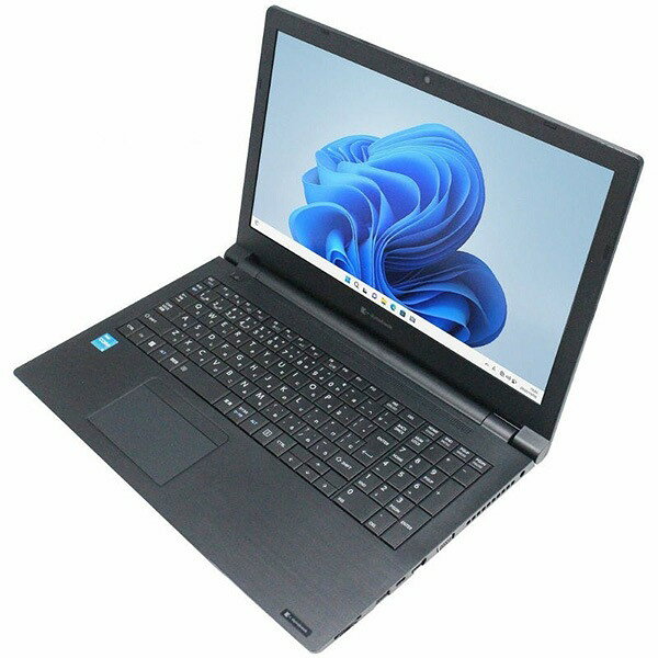 【製品名】 東芝 dynabook B55/HV （1603984）【CPU】Core i3 1115G4 3.00GHz 【メモリー】16GB 【SSD】512GB 【出荷時OS】Windows 11 Home [MARライセンス利用]要アクティベーション（ライセンス認証についてはこちら） 【ドライブ】DVD-ROM 【USBポート】×3 【LANポート】あり 【ワイヤレスLAN】あり【液晶】15 インチ ワイド 【付属品】ACアダプター 【程度】中古品の為、使用感・傷はあります。※Windows11に初期化可能。※マイクロソフトMARプログラムにより再生されています。※解像度：1920×1080(フルHD)※テンキー付。※USBポートは全て3.0端子です。USB Type-C×1箇所搭載。※HDMI端子有り。※ワイヤレスLAN搭載。※webカメラ搭載。※Bluetooth搭載。※筐体にキズがあります。※キーボード・パームレストにテカリがあります。☆☆お買得価格！！ Windows 11 Home 64bit 搭載ノートPC☆☆Windows 11 Home 64bit 搭載のPCがお求め易い価格で登場です。当社の商品は、マイクロソフトの正規ライセンス品です。安心してお買い求めいただけます。※説明書等は付属しません。※パソコンに付属する消耗品類(バッテリー/内蔵電池等)及びOSやソフトウェアに起因する動作不良は保証対象外です。※代引き発送の場合、13時までご注文いただきますと即日発送が可能です。※銀行振込のお客様は入金確認後に発送いたします。※13時以降は翌日受付扱い・金曜日の13時以降は翌週営業日受付扱いとなります。（代引き・銀振ともに）※定休日：土・日・祝日