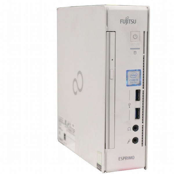 富士通 ESPRIMO Q558/V 超小型デスク 単体 Windows11 64bit Core i3 8100T メモリ...
