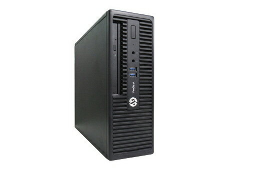 【在宅勤務】【テレワーク】HPProDesk400G3SFF単体Windows1064bitメモリー4GBHDD500GBデスクトップパソコン【中古】【30日保証】1210904