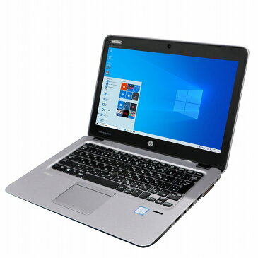 【在宅勤務】【テレワーク】HP Elite Book 820 G3 Windows10 64bit WEBカメラ Core i7 6600U メモリー8GB 高速SSD 無線LAN B5サイズ モバイル ノートパソコン【中古】【30日保証】1802035