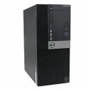 【在宅勤務】【テレワーク】DELL OPTIPLEX 5040 MT 単体 Windows10 64bit HDMI Core i7 6700 メモリー8GB HDD2TB DVDマルチ デスクトップパソコン【中古】【30日保証】1230758