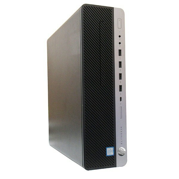 HP EliteDesk 800 G3 SFF 単体 Windows10 64bit Core i7 7700 メモリー8GB 高速SSD120GB+HDD1TB デスクトップパソコン【中古】【30日保証】20002795