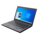 yݑΖzye[Nzlenovo ThinkPad X270 Windows10 64bit WEBJ HDMI Core i3 7100U [8GB SSD128GB LAN B5TCY oC m[gp\RyÁzy30ۏ؁z1751651