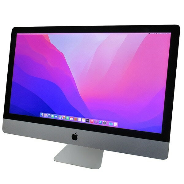 apple iMac MNE92J/A 一体型PC WEBカメラ Core i5 7500 メモリー32GB 2.12TB Fusion Drive 無線LAN 一体型パソコン【中古】【1週間保証】1213052
