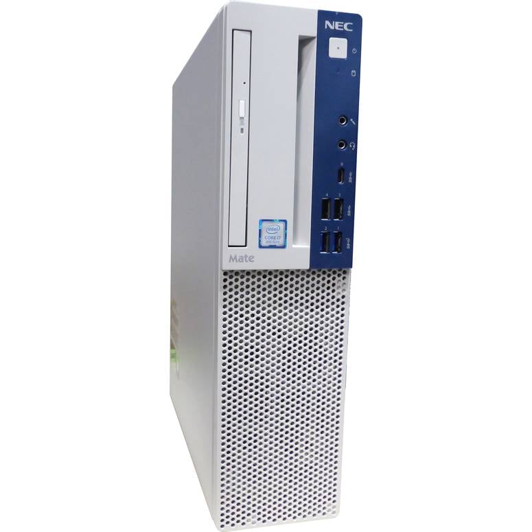 NEC Mate ME-3 単体 Windows11 64bit Core i7 8700 メモリー8GB HDD2TB DVDマルチ デスクトップパソコン【中古】【30日保証】1240883