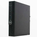 DELL OPTIPLEX 3060 Micro 単体 超小型デスク Windows11 64bit Core i3 8100T メモリー8GB 高速SSD128GB(M.2-SATA)+HDD500GB デスクトップパソコン【中古】【30日保証】1241547(2)