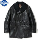 No.BR80656 BUZZ RICKSON'S バズリクソンズWILLIAM GIBSON COLLECTIONBLACK MACKINAW COAT BU...