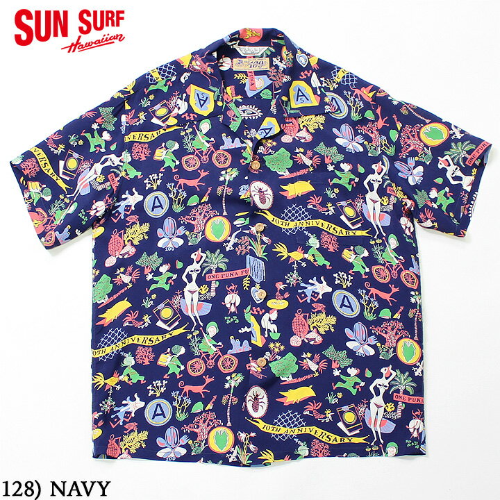 トップス, カジュアルシャツ No.SS38465 SUN SURF SPECIAL EDITIONONE PUKA PUKA